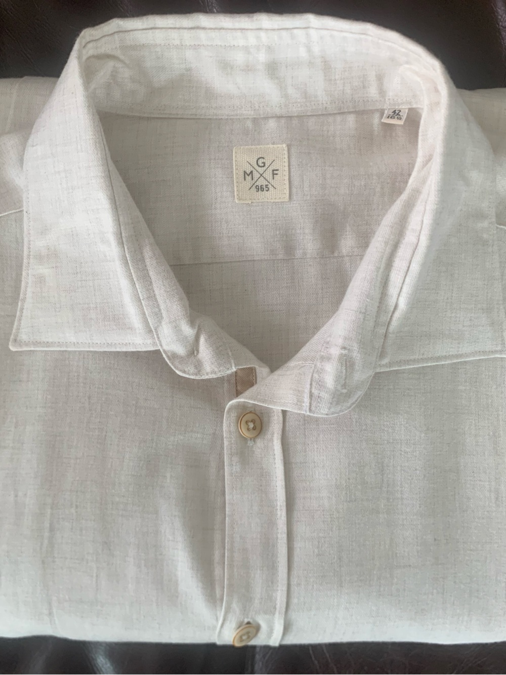 GMF 965 Light Cotton Men's Shirt - Breathable Casual Button-Up
